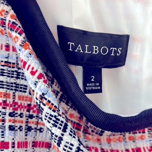 Talbots tweed skirt size 2 - Picture 9 of 11